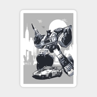 Jazz Transformers art print Magnet