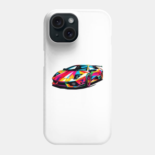 Lamborghini Murcielago Phone Case by Vehicles-Art