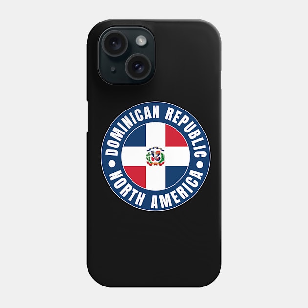 Dominican Republic Phone Case by footballomatic