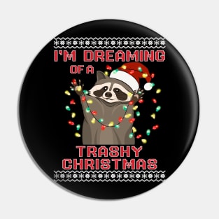 Funny Christmas Garden Flag Raccoon Trashy Christmas Flag Ugly Christmas Sweater Yard Sign Raccoon Outdoor Flag Christmas Decor Porch Sign Pin