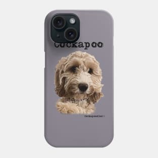 Golden Apricot Cockapoo / Spoodle and Doodle Dog Phone Case