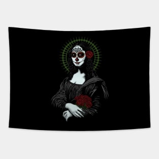 Muerte De Mona lisa Tapestry