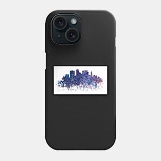 Painted Skylines: New York City Phone Case