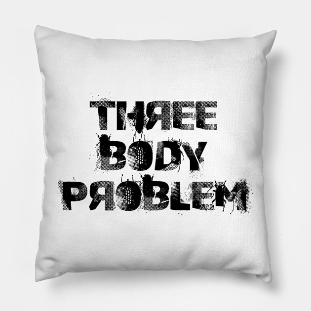 Three body problem Pillow by orange-teal