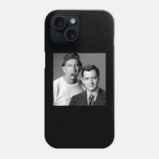 Oscar Madison And Felix Unger The Odd Couple TV Show 1970 Phone Case