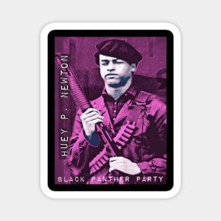 Huey P. Newton (P) Magnet