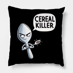 Cereal Killer Spoon Pillow