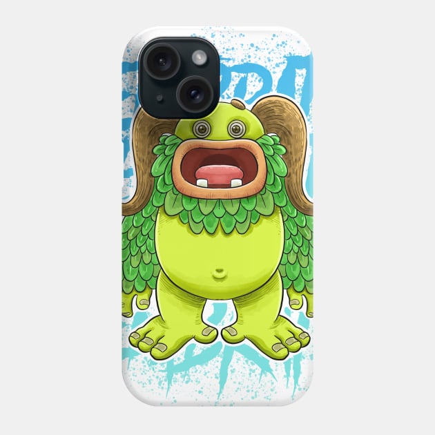 my singing montsres entbrat Phone Case by Draw For Fun 