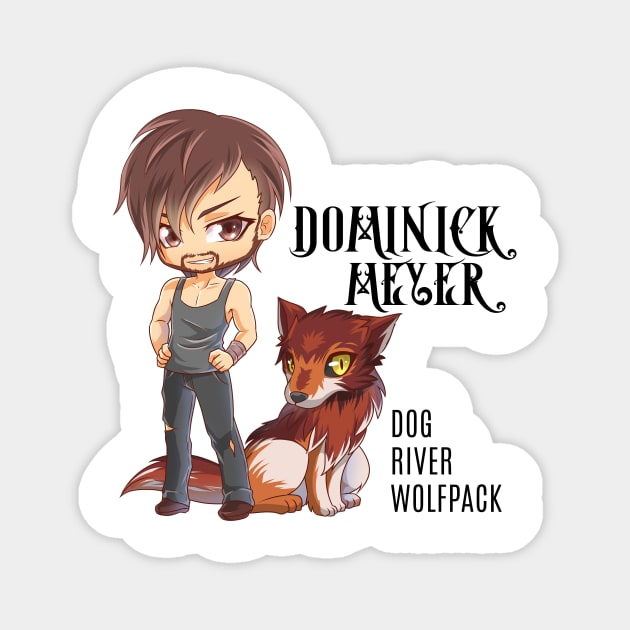 Dominick Meyer Chibi Art Magnet by KimbraSwain