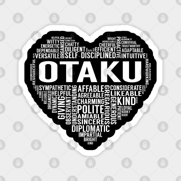 Otaku Heart Magnet by LotusTee