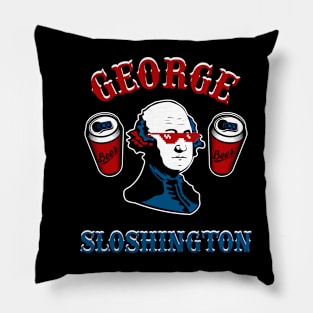 George Sloshington Fourth of July President USA Pillow