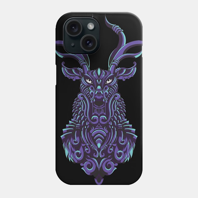 ornamental deer Phone Case by NizarW