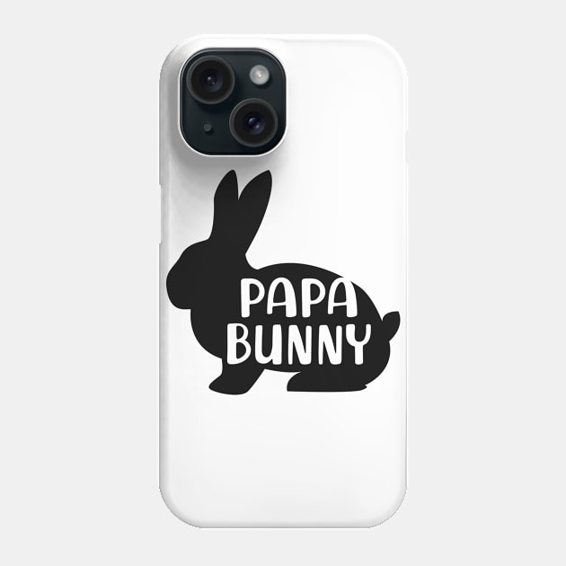 Papa Bunny Phone Case by KC Happy Shop