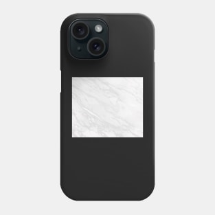 White Marble Phone Case