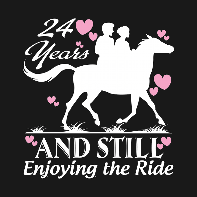 24 years and still enjoying the ride by bestsellingshirts