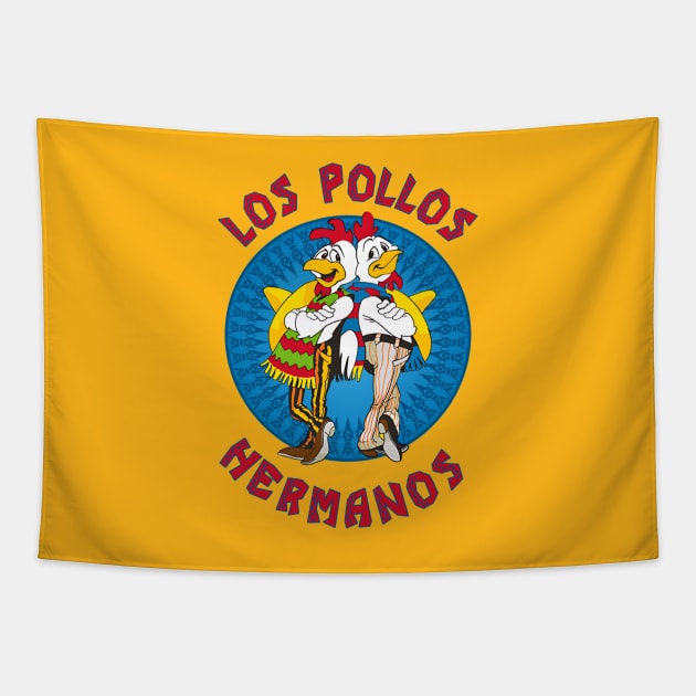 Los Pollos Hermanos Tv Shows Tapestry by sagitarius