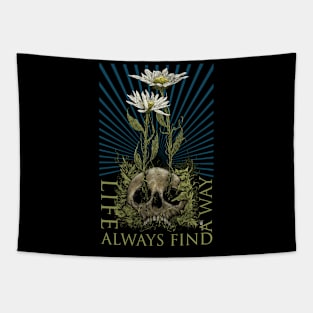 Life Find A Way Tapestry