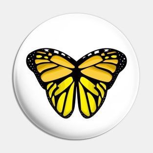 lovely monarch yellow butterfly wings Pin