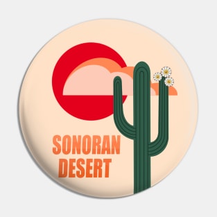 Saguaro Cactus in the Sonoran Desert Pin