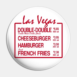 Las Vegas Burger Pin