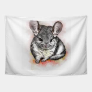 cute chinchilla 2 Tapestry