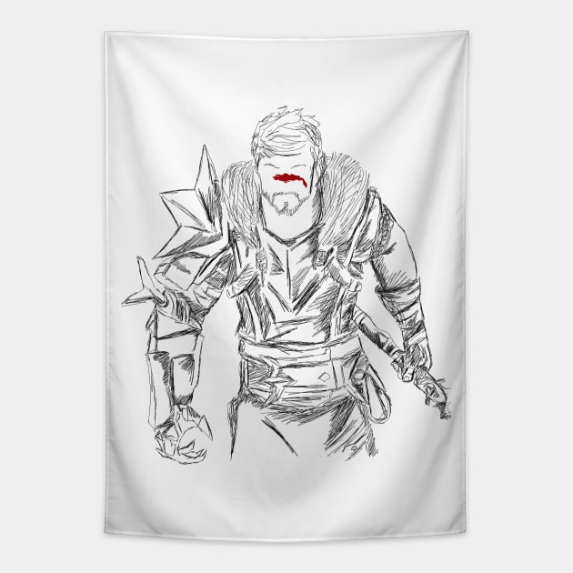 Dragon age Tapestry by Swadeillustrations