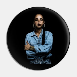 SADE ADU80s vintage Pin