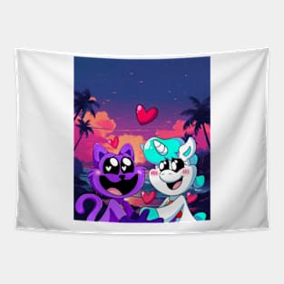 Funny Cute Smiling Tapestry