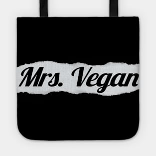 I'm Mrs Vegan Tote