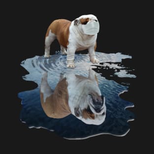 Bulldog Dogs Lover - Bulldog Face Mask Funny - Bulldog T-Shirt