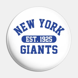 NYK Giants Super Bowl Pin