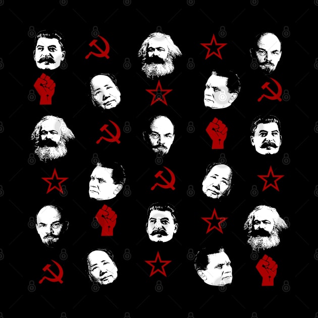 Communist Lider Pattern by valentinahramov