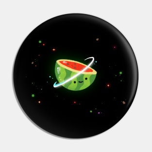 Space melon Pin