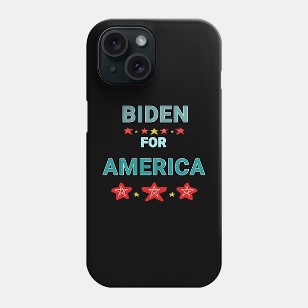 Biden For America 2020 Phone Case by TANSHAMAYA
