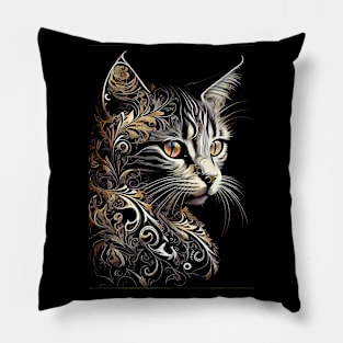 Cat Beauty #12 Pillow