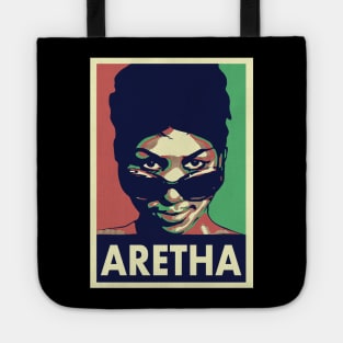 aretha franklin Tote