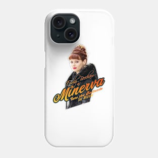 into the badlands series Emily Beecham as The Widow / Minerva themed graphic design by ironpalette Phone Case