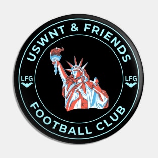 NJ NY Gotham Soccer USWNT and Friends Shirt Pin