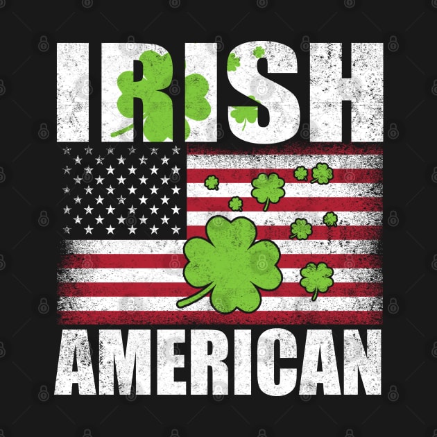 St. Patrick's Day Irish American Flag by Otis Patrick