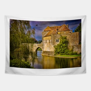 On the Moat At Leeds Castle Tapestry