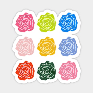 Rose colored Magnet