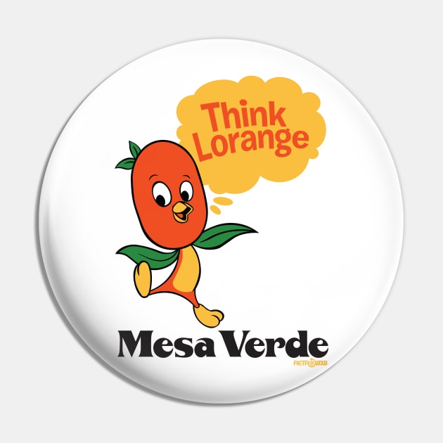 Think Little L'Orange Bird Pin by RetroWDW