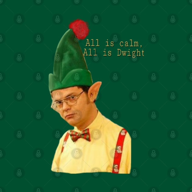 Christmas Dwight by mailshansen