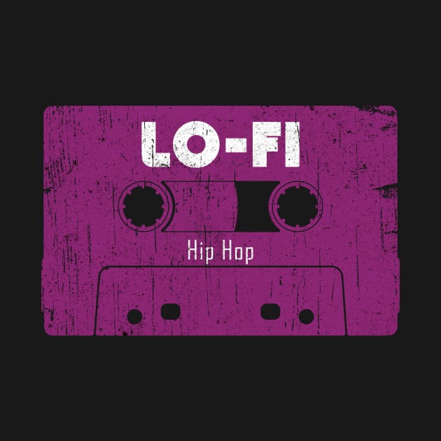 Lo-Fi Hip Hop Vintage Tape by Foxxy Merch