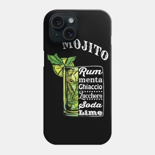 Mojito Cocktail Drink Run Menta Phone Case