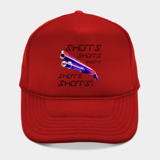 Shots with the Shotgun, v. Blk Bullet Text Hat