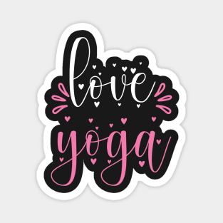 Love Yoga Quotes Magnet