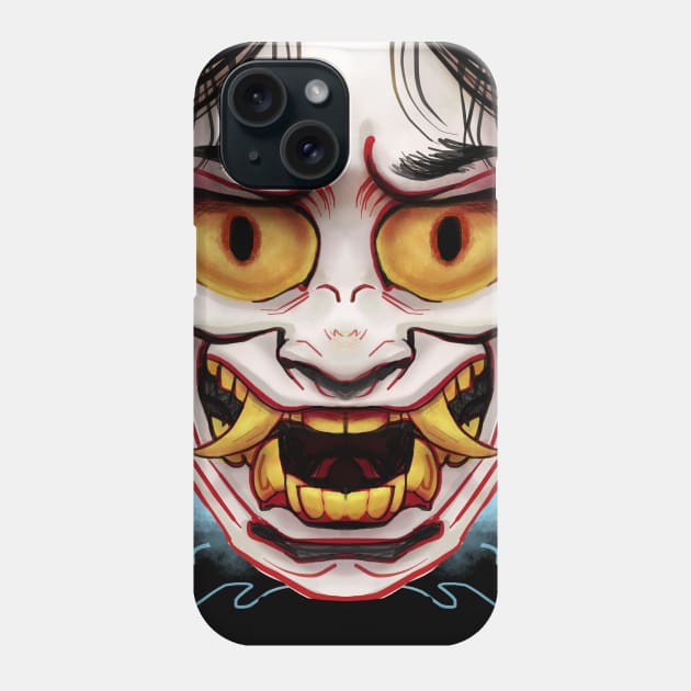 Hannya mask Phone Case by Angsty-angst