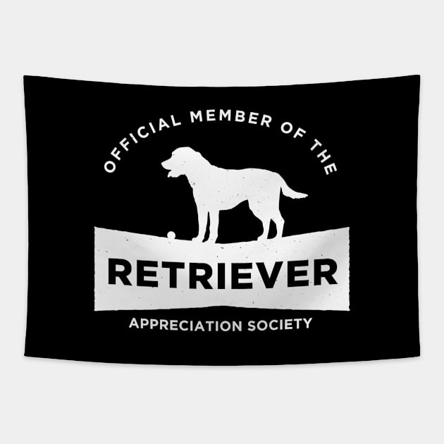 Retriever Appreciation Society Tapestry by Rumble Dog Tees