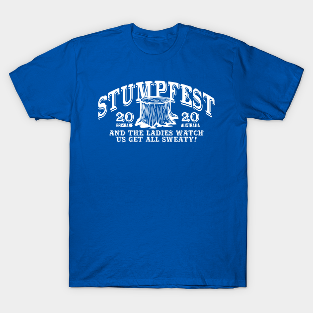 STUMPFEST!!! (White) - Bluey - T-Shirt | TeePublic